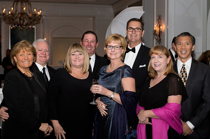 Kathleen and Van Mitchell, Rita and Jim Cacini, Beth and Jerry Siminski and Dina and Brett Johnston