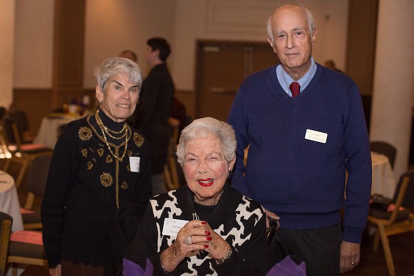 Mercedita O'Connor,  Nathalie McCulloch and Peter Miller