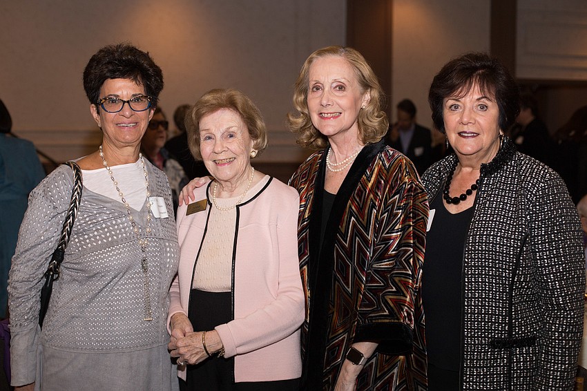 Robin Strauss, Donna Maytham, Margaret Barbieri and Arlene Irons