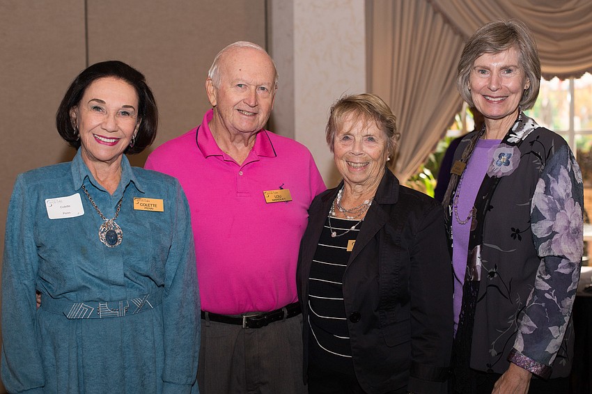 Collette Penn, Lou and Carolou Marquet and Barbara Fischer Long