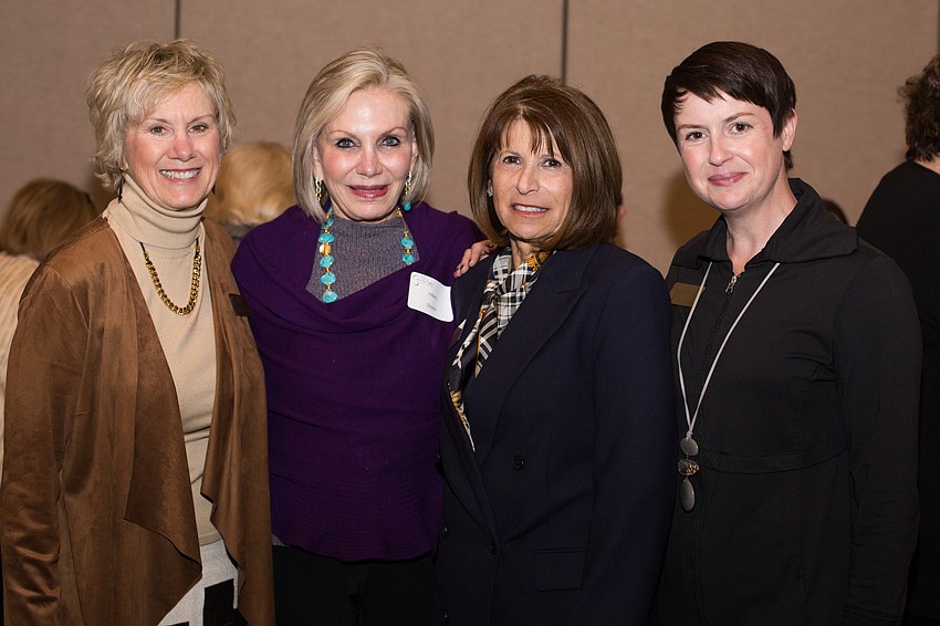 Marjorie Floyd, Hillary Steele, Pat Golemme and Anna Passalaqua