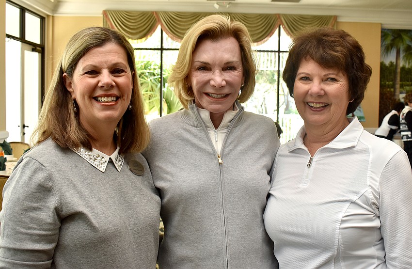 Mary Pearson, Noreen Ackerman and Twilo Kegler