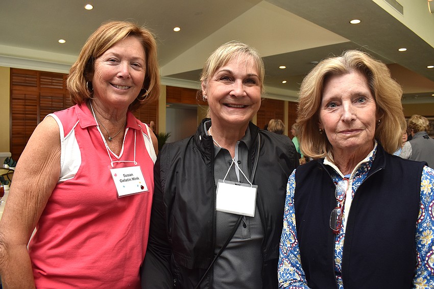 Susan Mink, Janet Hoyle and Janet Hartman