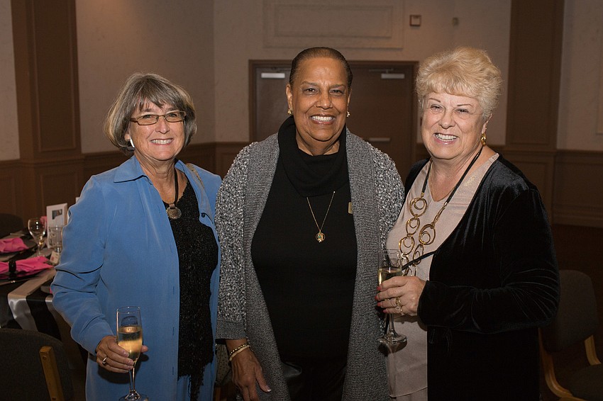 Cathy Woolley, Michele Redwine and Joyce Leone