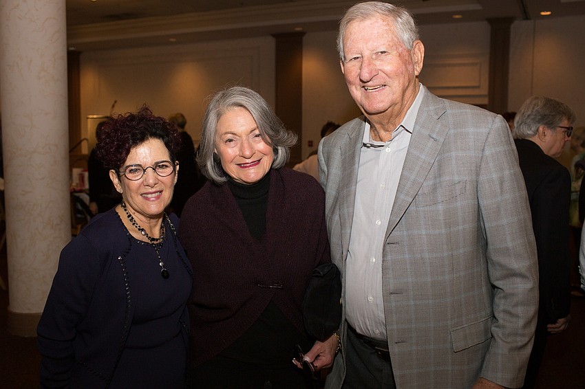 Lisa Rubinstein with Mary Lou and Edward Winnick