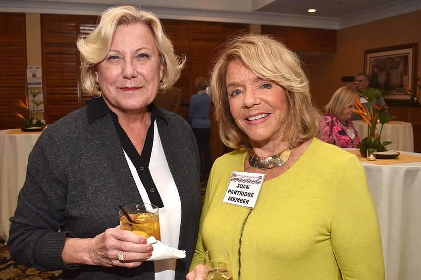 Pat Kordis and Joan Partridge