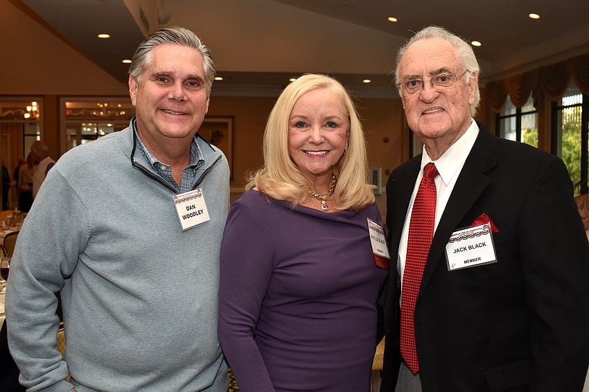 Dan Woodley and Phyllis and Jack Black