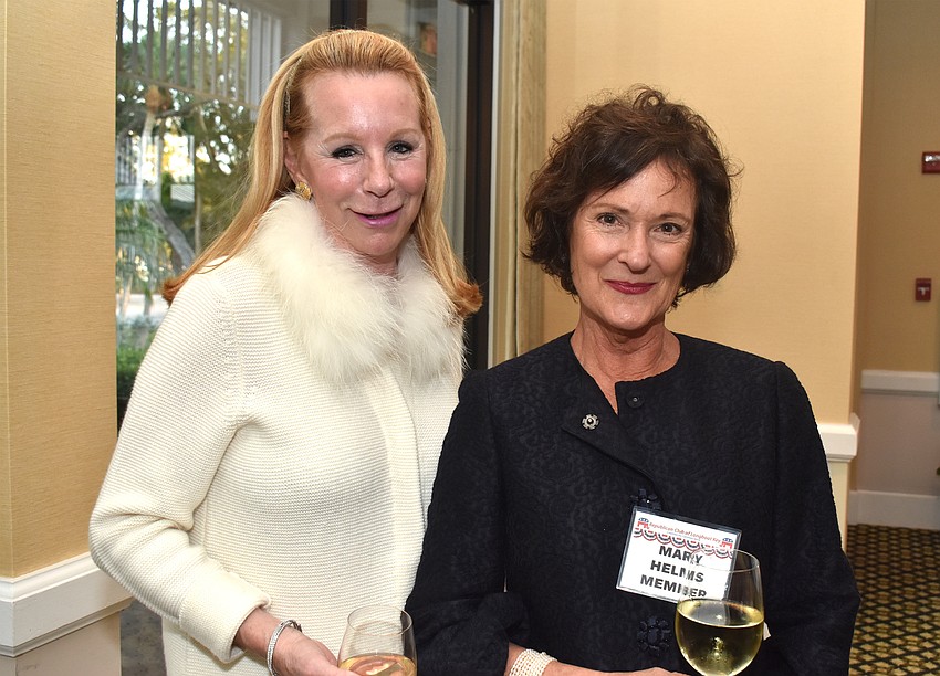 Valerie Thackary and Mary Helms