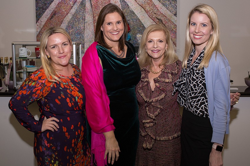 Erin Christy, Cyndi Riddell, Julie Riddell and Nicole Christie