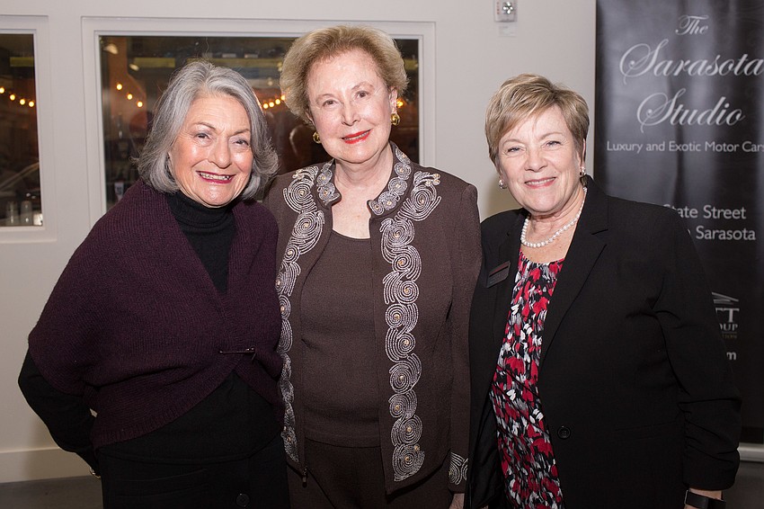 Mary Lou Winnick, Joan Wood and Linda DiGabriele
