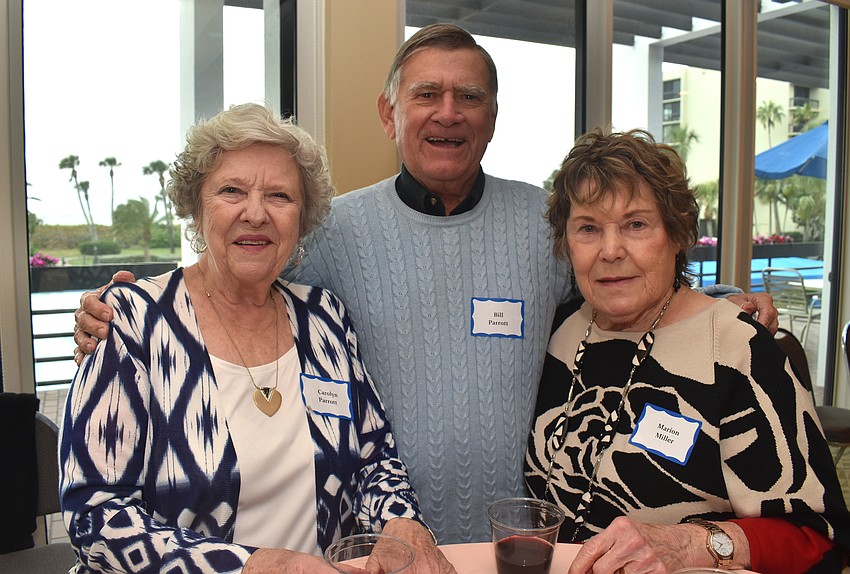 Carolyn and Bill Parrott and Marion Miller