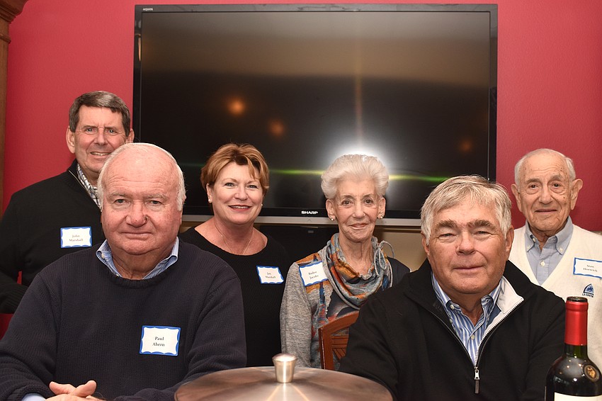 John Marshall, Paul Ahern, Jan Marshall, Budee Jacobs, Ned Pike and Stan Horwich