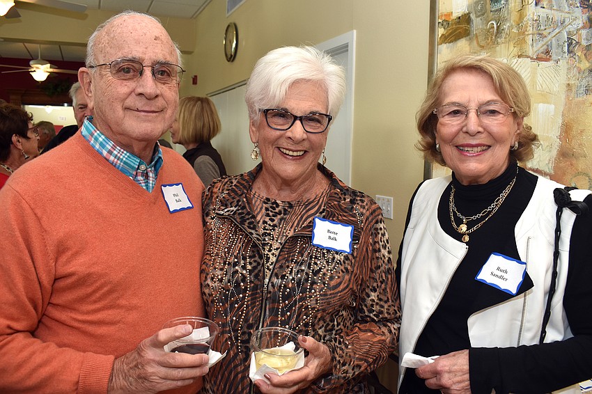 Phil and Bette Balk and Ruth Sandler