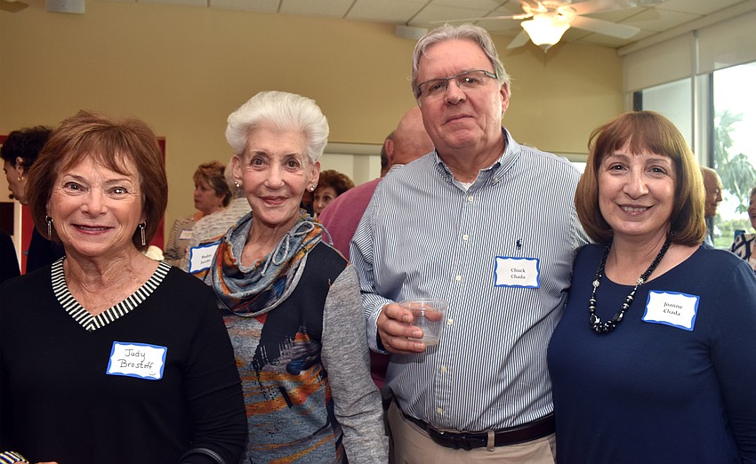 Judy Brostoff, Budee Jacobs and Chuck and Joanne Chada