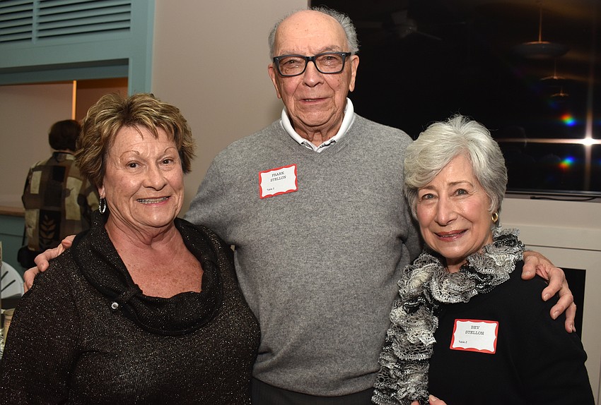 Judy Felts and Frank and Bev Stellon