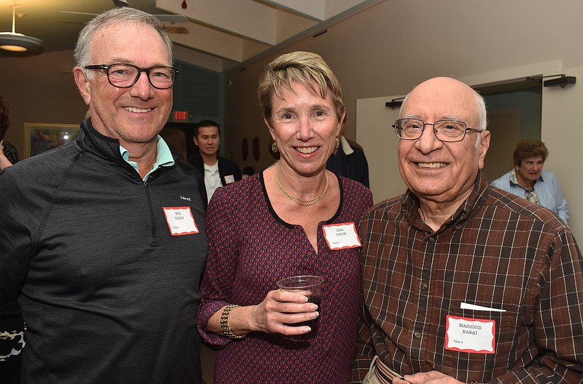 Bob and Lisa Dixon and Massood Babai