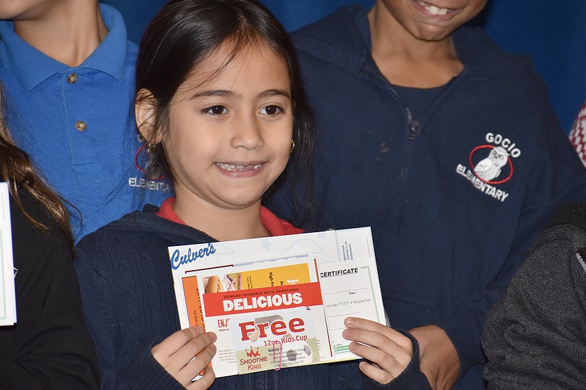 More than 80 Gocio student got straight A’s last quarter.