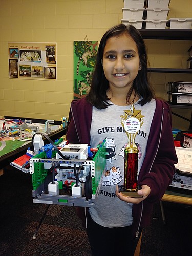 McNeal Elementary School&#39;s Suha Batool is on a quest to improve her robotic skills.