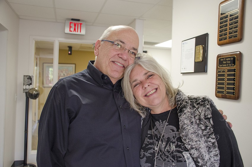Laura Andrews said Juan Florensa, who she's worked with for almost two decades, is the reason her hair is the color it is.