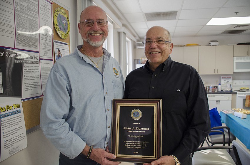 Juan Florensa has spent 17 years as the director of the Longboat Key Public Works director.