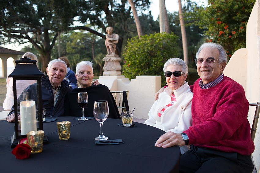 Martin and Billie Feinberg, Roberta Napoli and Bob Katz