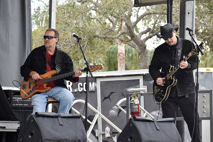 RJ Howson and his band open the Sarasota Seafood & Music Festival on Jan. 20.