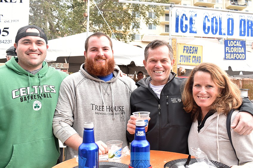 Colby, Trevor and Steve Bonnette and Dawn Peret