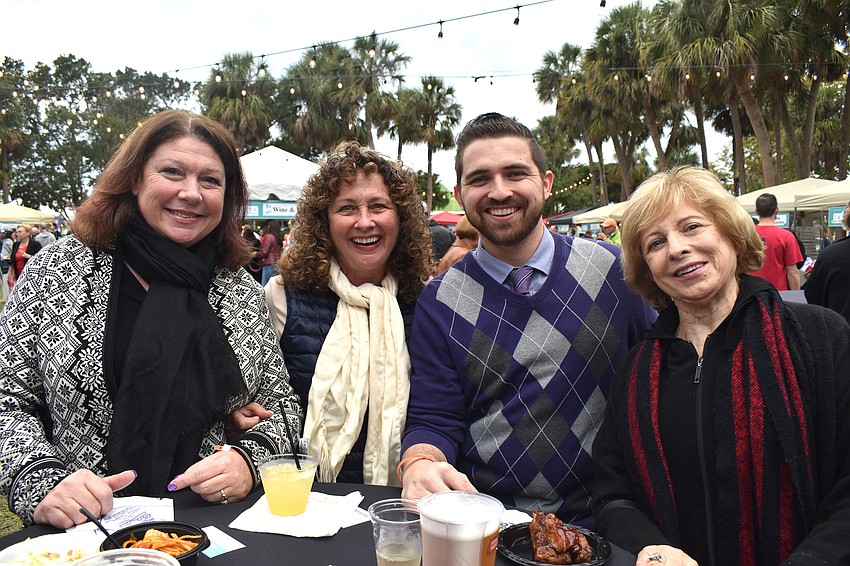 Jackie Rossetto, Julie Greene, Brandon Greene and Donna Greene
