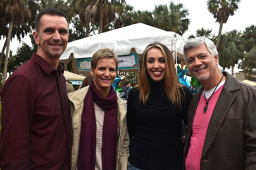 Doug and Gena Smoot and Jennifer and Ken Tarcisi