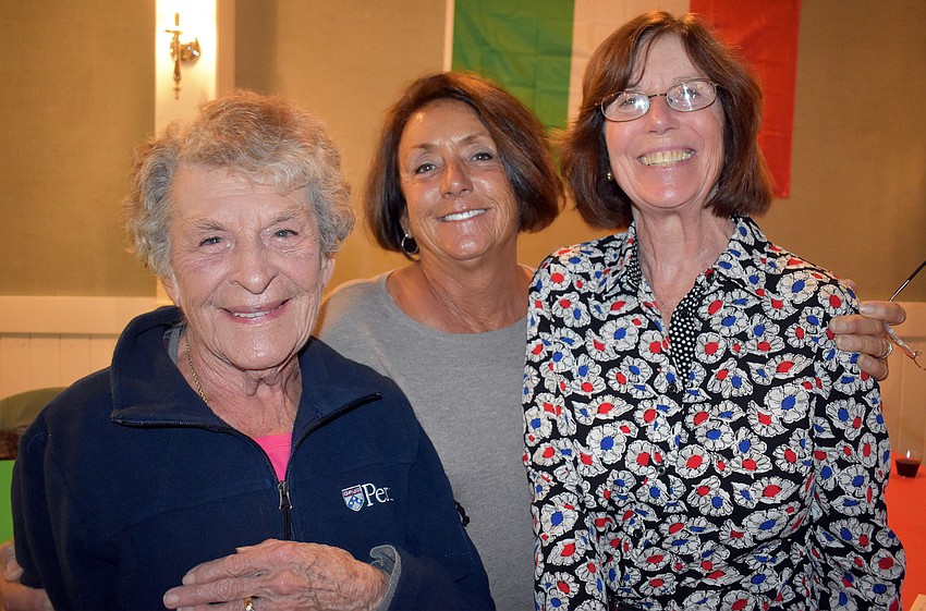 Gladys Henry, Melanie Johnson and Barbara Bellamente