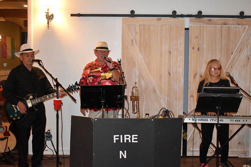 Venice-based band Fire N Ice performed throughout the night.