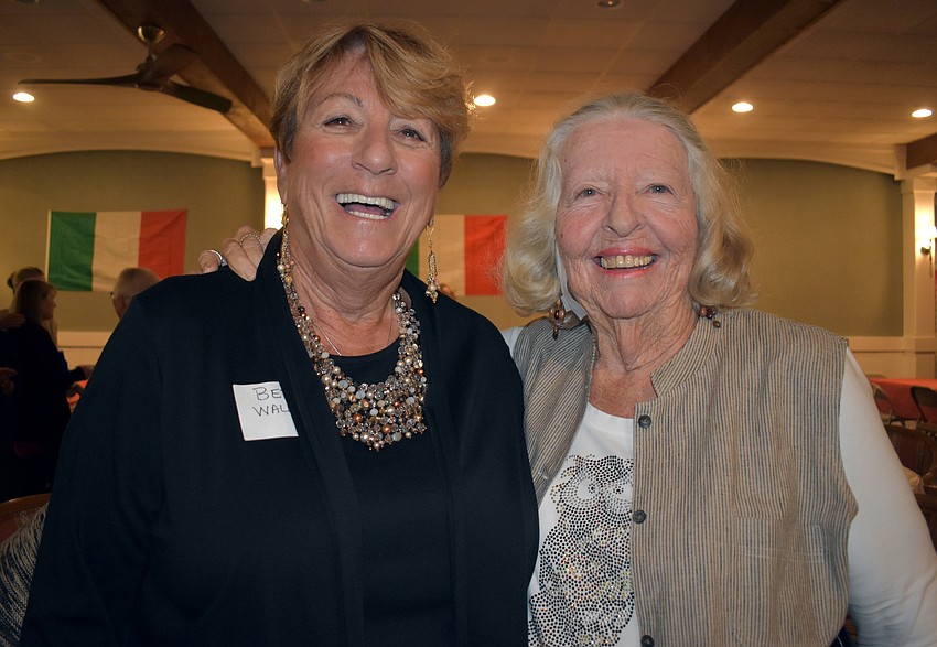Beth Waldmann and Sue Troup