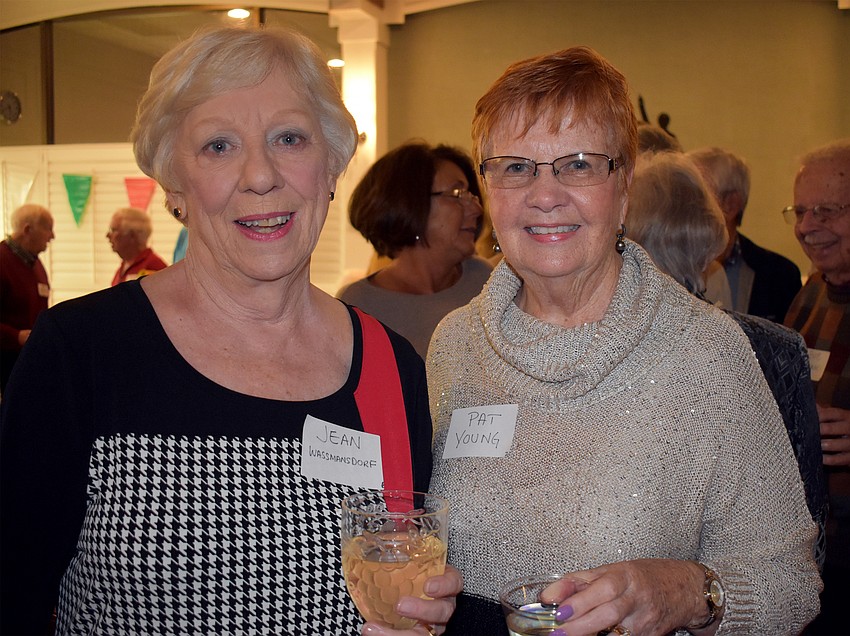 Jean Wassmansdorf and Pat Young