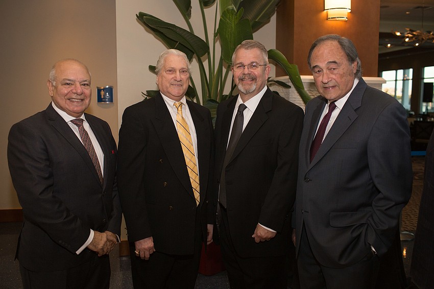 Isaac Azerad, Roger Goldstein, Rabbi Stephen L. Sniderman, Bob Vigder