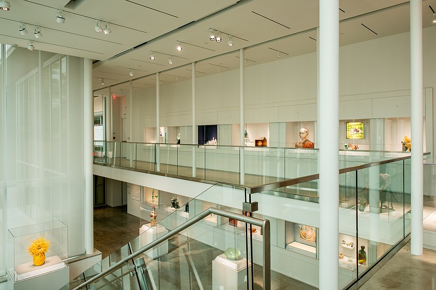 The majority of the glass displayed initially in the new pavilion will come from the gift of The Philip and Nancy Kotler Glass Collection and the gift of The Warren J. and Margot E. Coville Glass Collection. Courtesy photo