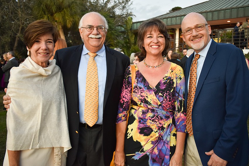 Sandra and Neil DeFeo with Lynette and David Werning