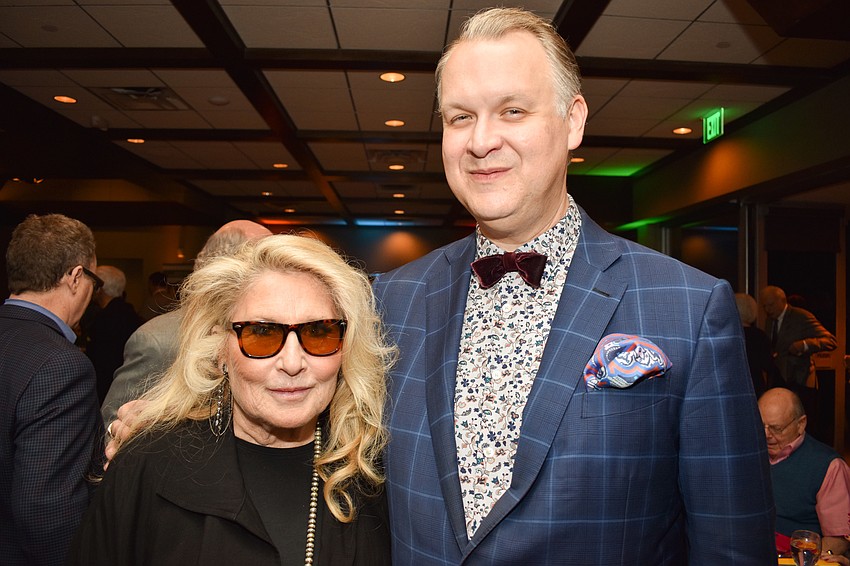 Jane Holzer and Eric Shiner