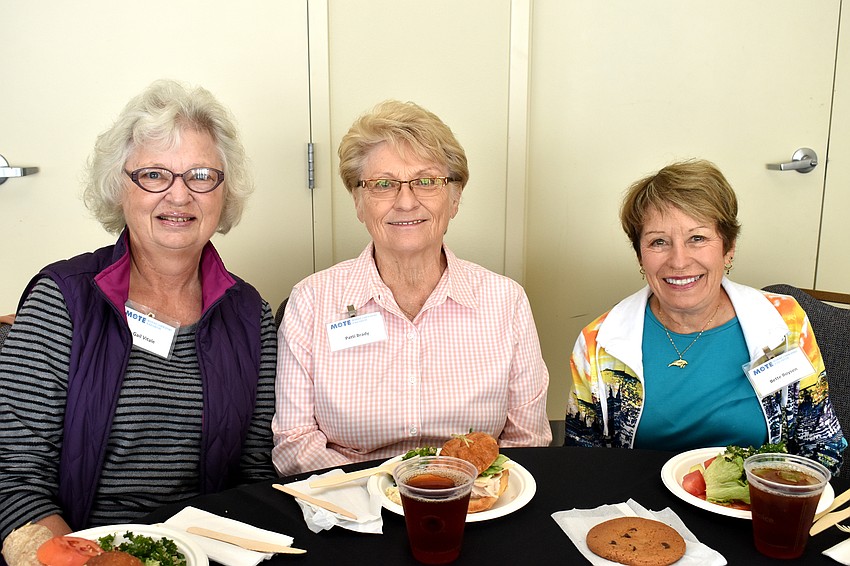 Gail Vitale, Patti Brady and Bette Boysen