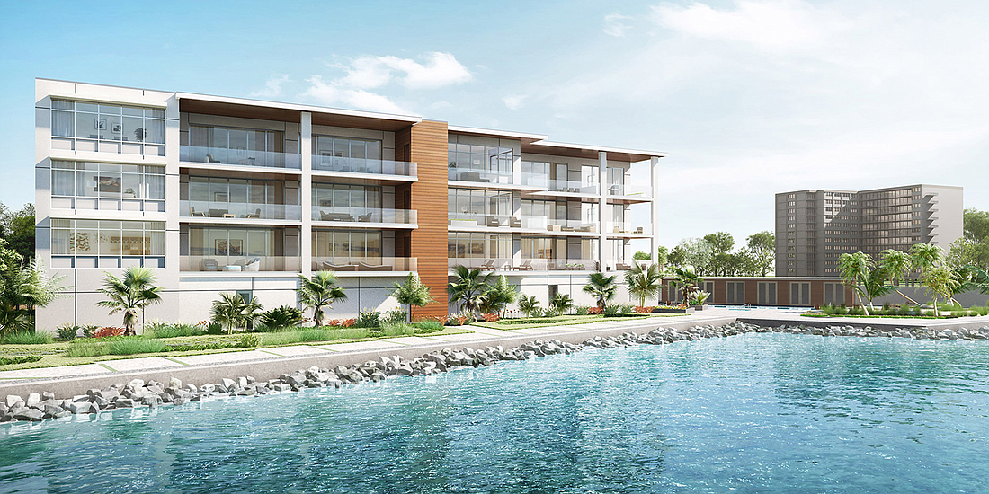 Two of the six condos at Oceane Siesta Key have already been sold.