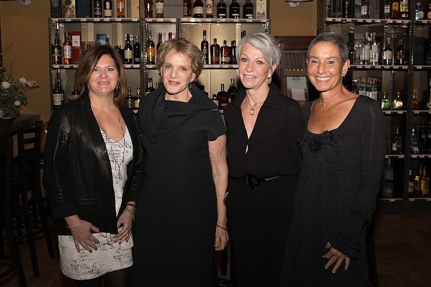 Honorees Karen Hamad, Charlotte Perret, Debbie Haspel and Nelle Miller