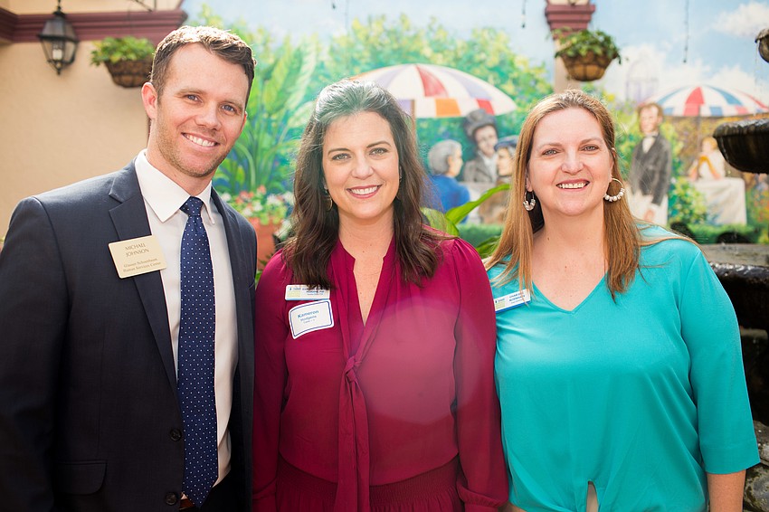 Michael Johnson, Kameron Hodgens and Carlene Altenhain