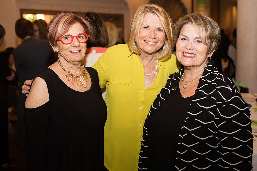 Joan Bour, Carol Levin and Rosalie Leon