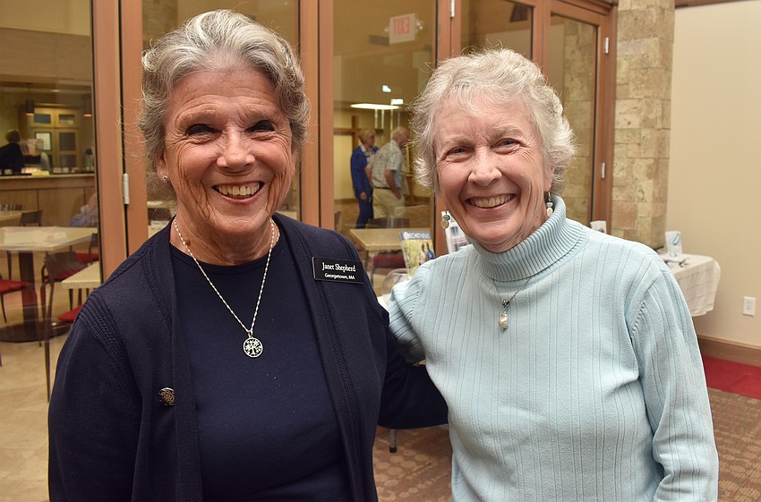 Janet Shepherd and Louise Williams