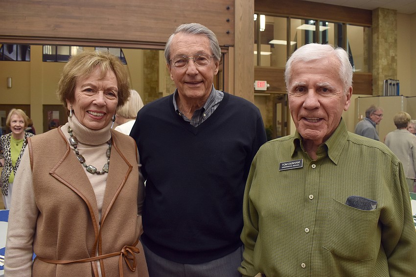 Martha and Ak Caesar and Tom Dunham