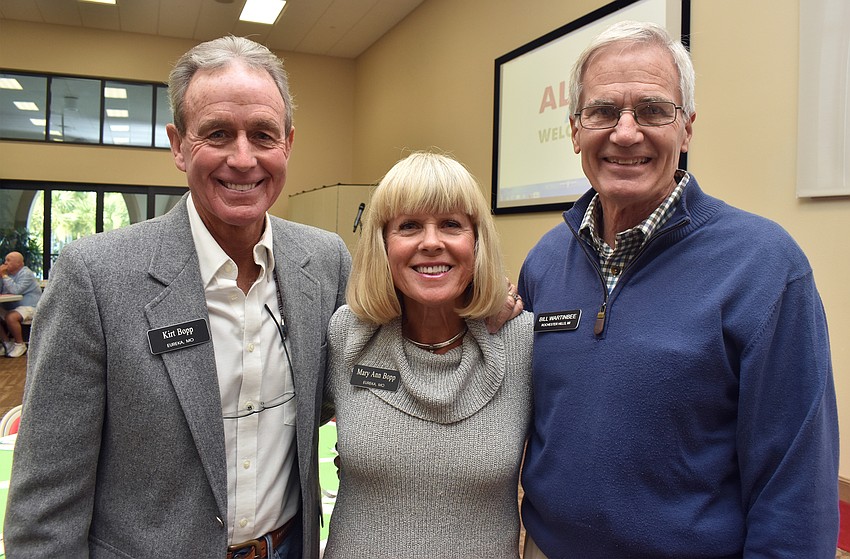 Kirt and Mary Ann Bopp and Bill Wartinbee