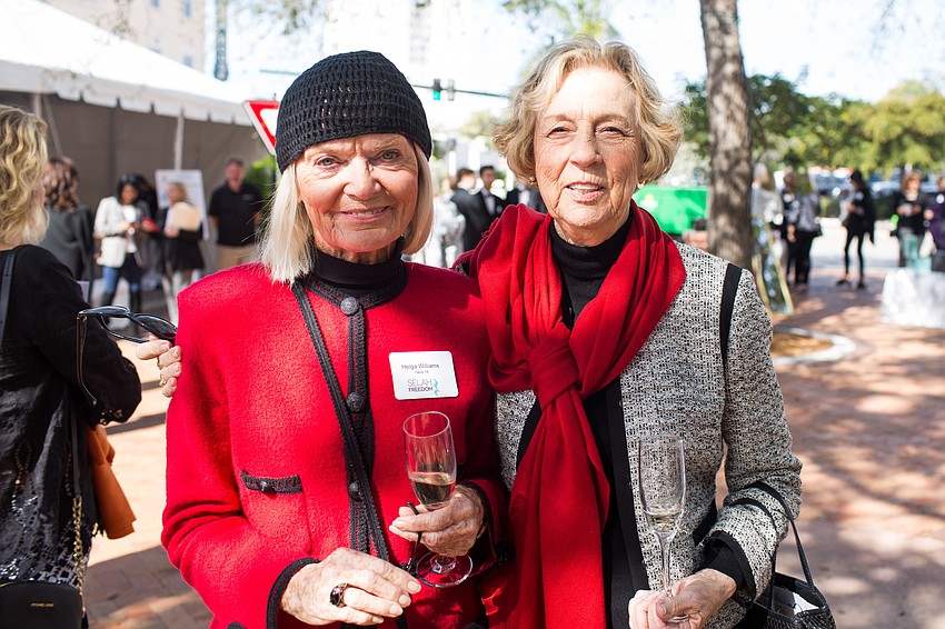 Helga Williams and Marion Hughes