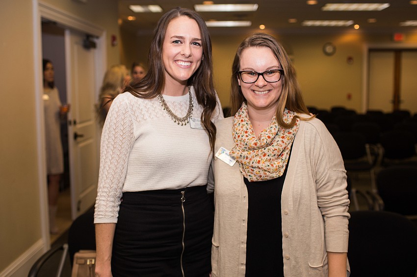 Sara Bealor and Megan Wenger