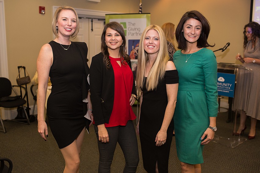 April White, Britney Guertin, Liz Reuth and Rebekah Peranio