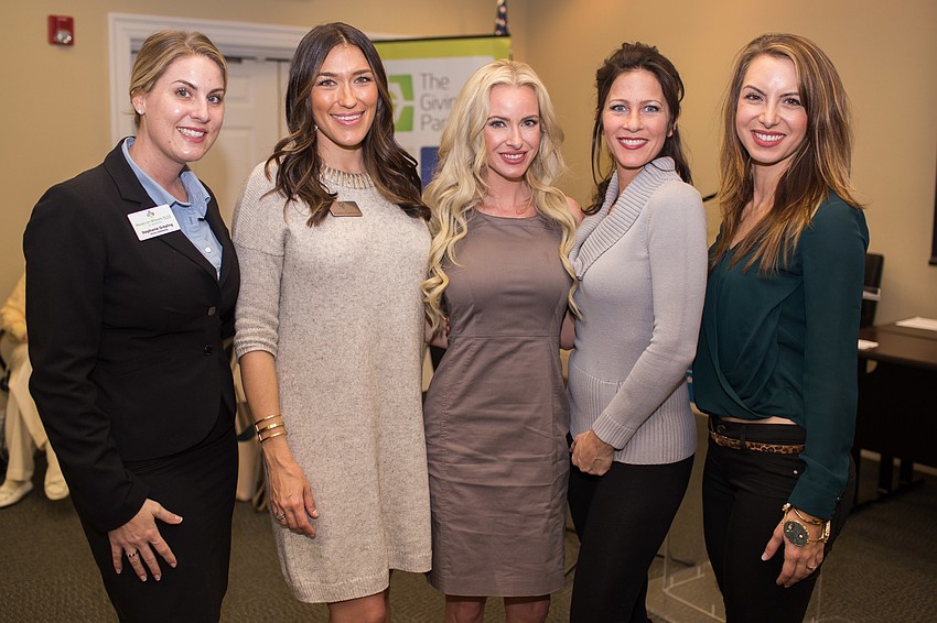 Stephanie Grepling, Ashley Guttridge, Heather Hawley, Heather Schafer and Diana Bourne