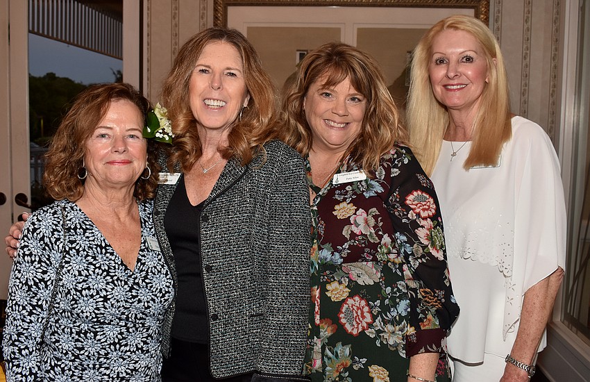 Event chairwoman Palma Panza, Lyn Haycock, Patty Sileo and Susan Phillips